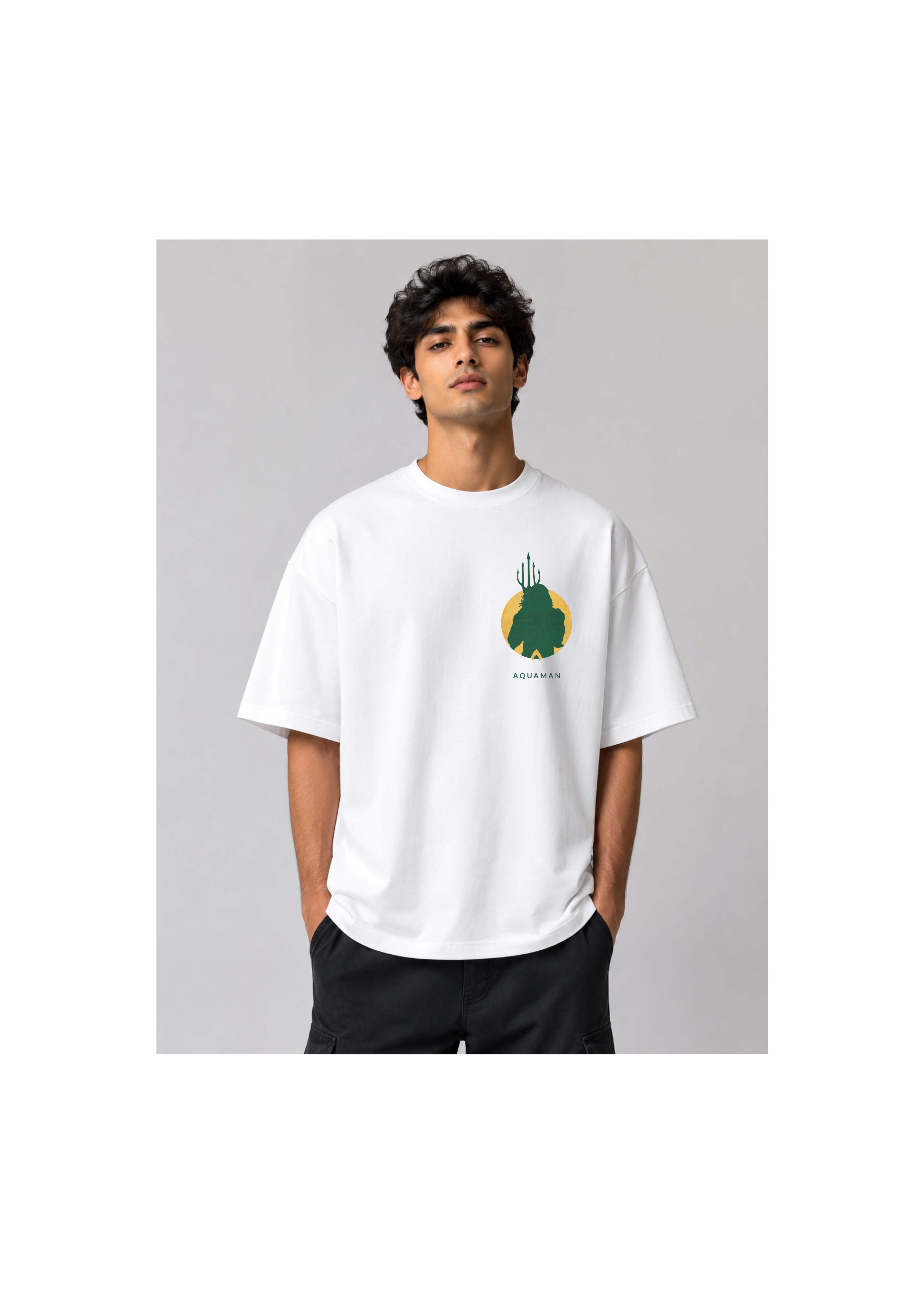 Aquaman Minimal Oversized T-Shirt