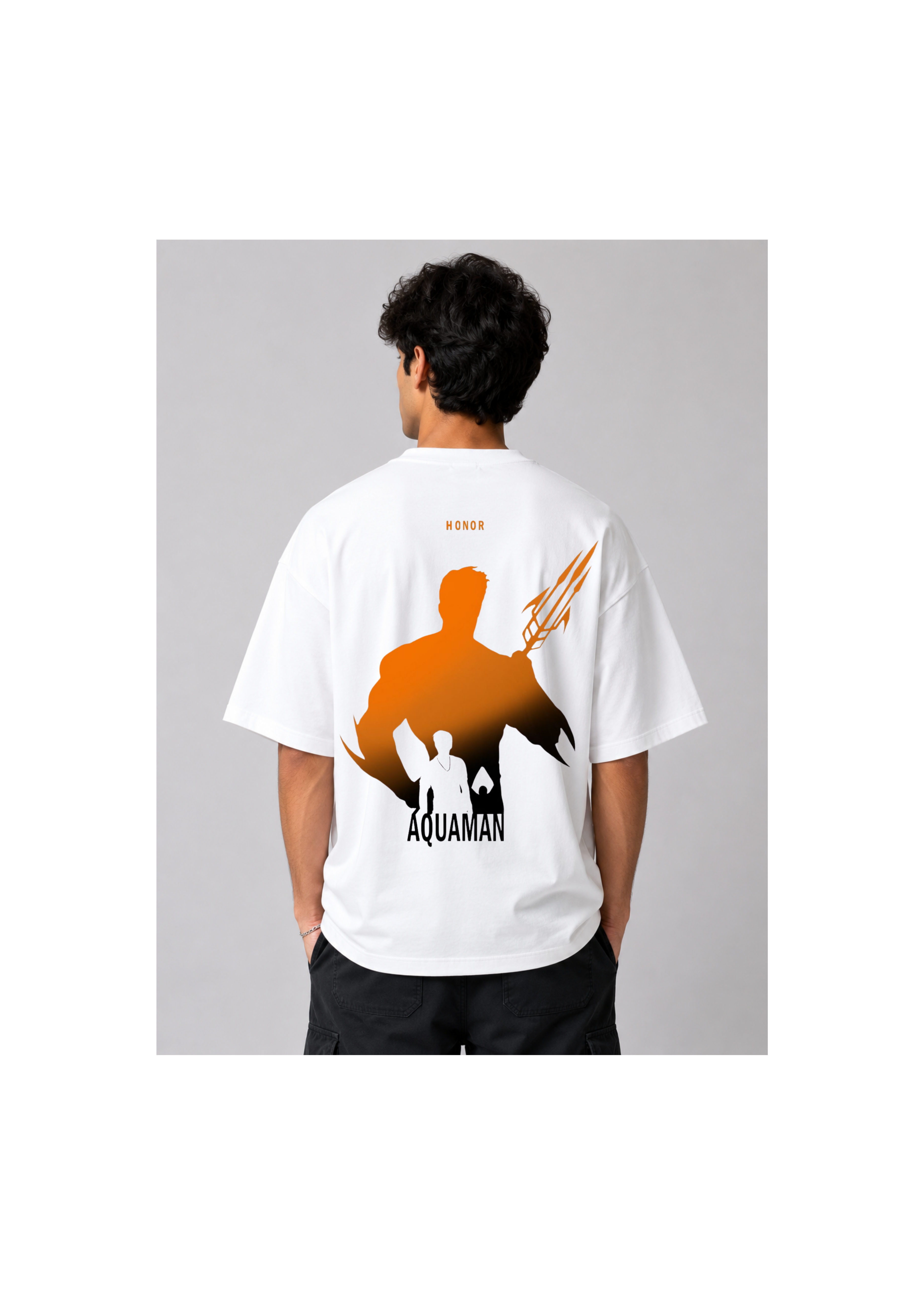 Aquaman Minimal Oversized T-Shirt