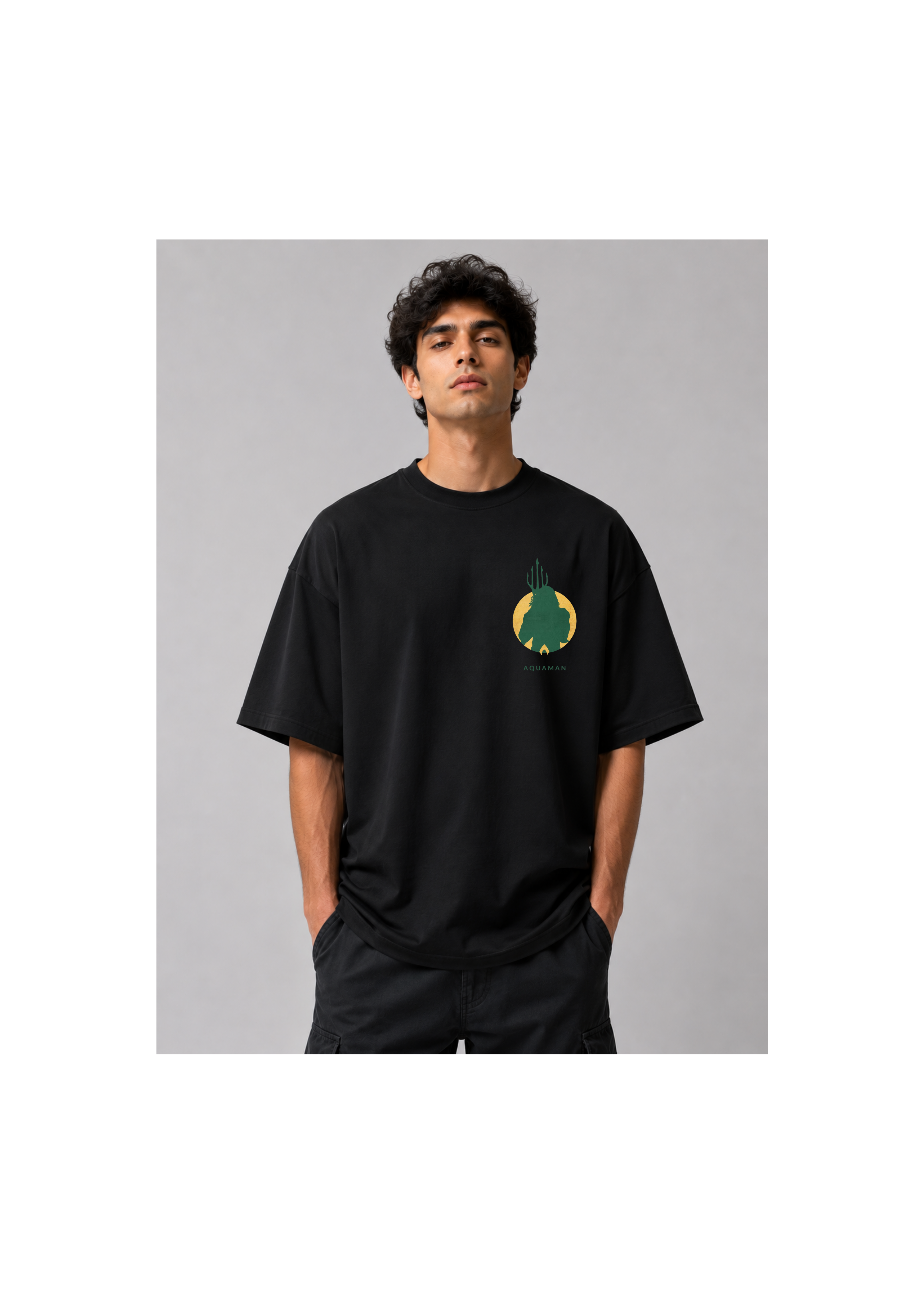 Aquaman-The King Oversized T-Shirt
