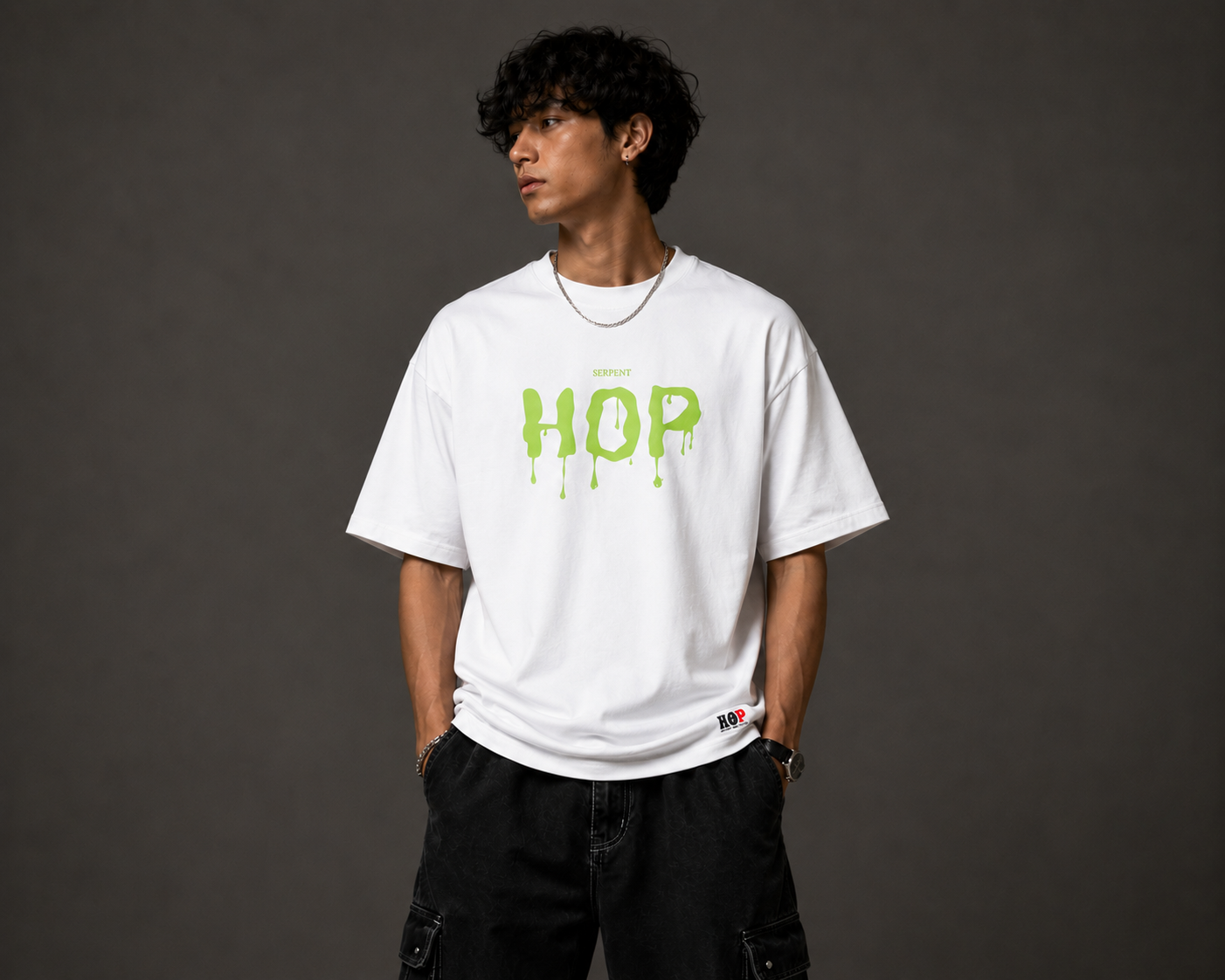 HOP Serpent Venom Oversized Tee