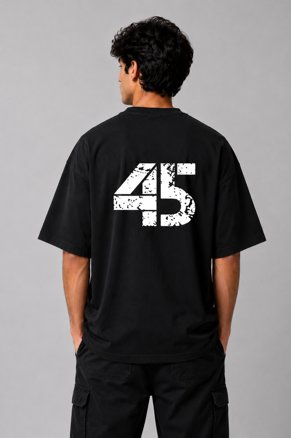 Hitman Oversized Graphic T-Shirt