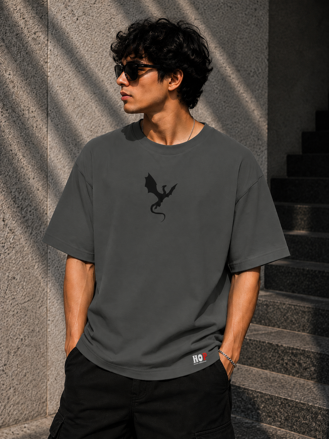HOP Dragon Legacy Oversized Tee