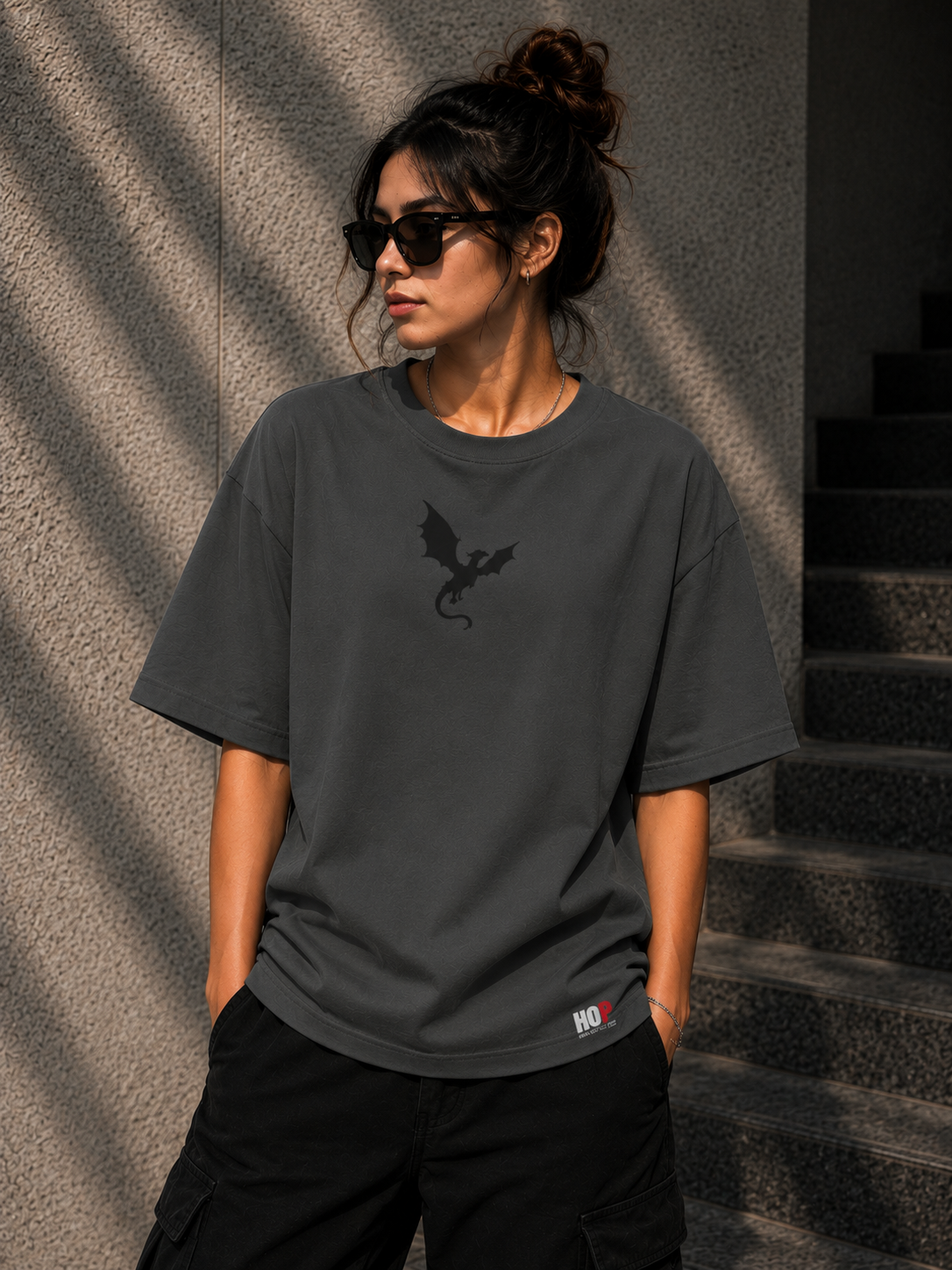 HOP Dragon Legacy Oversized Tee