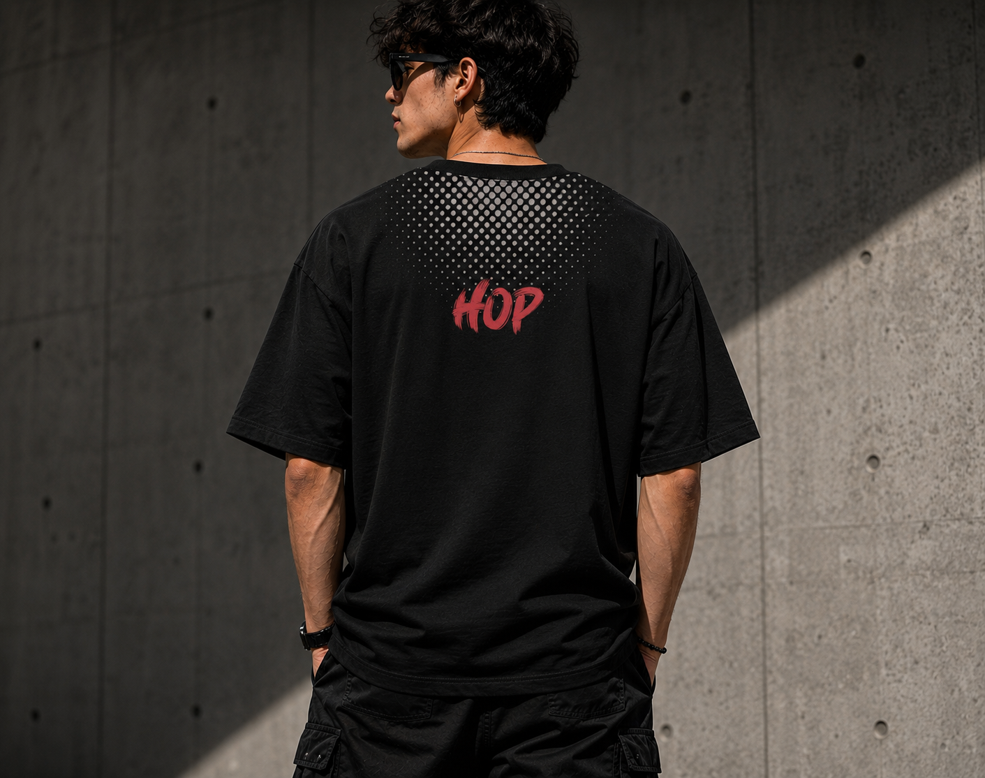 HOP Live To Ride Oversized T-Shirt