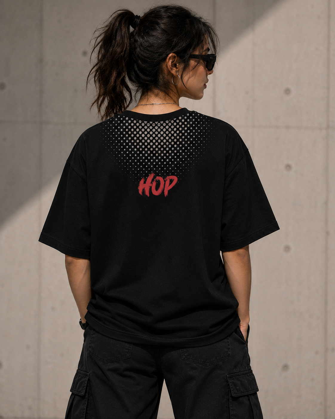 HOP Live To Ride Oversized T-Shirt