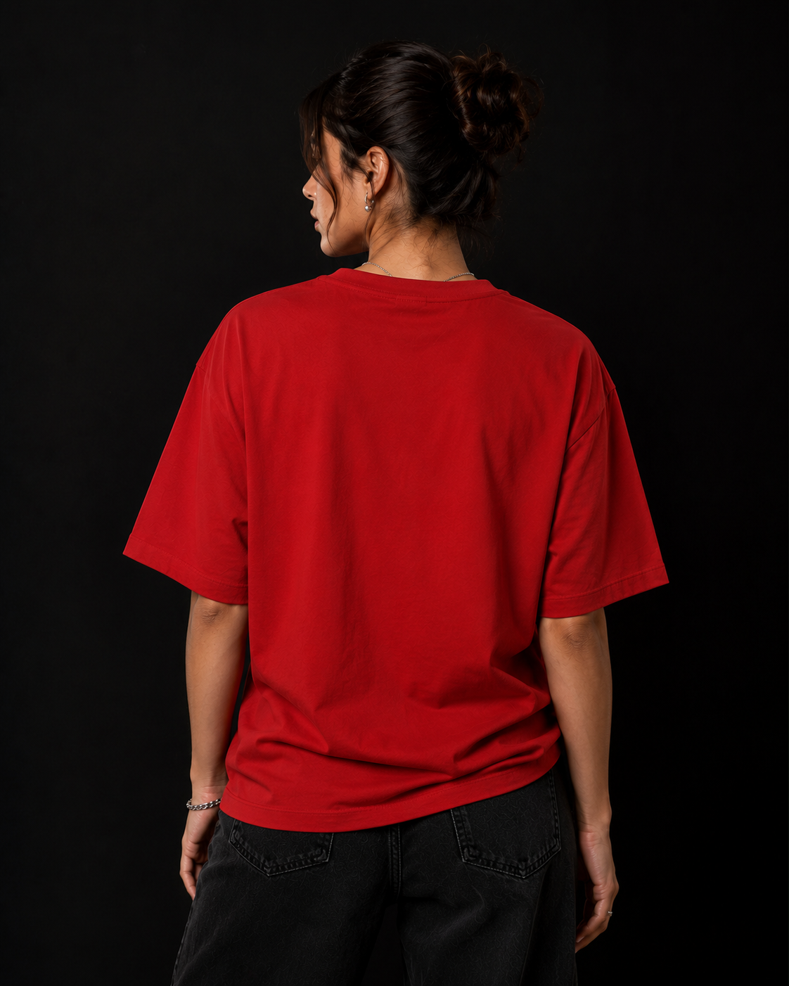 HOP Masters Oversized Tee – Red