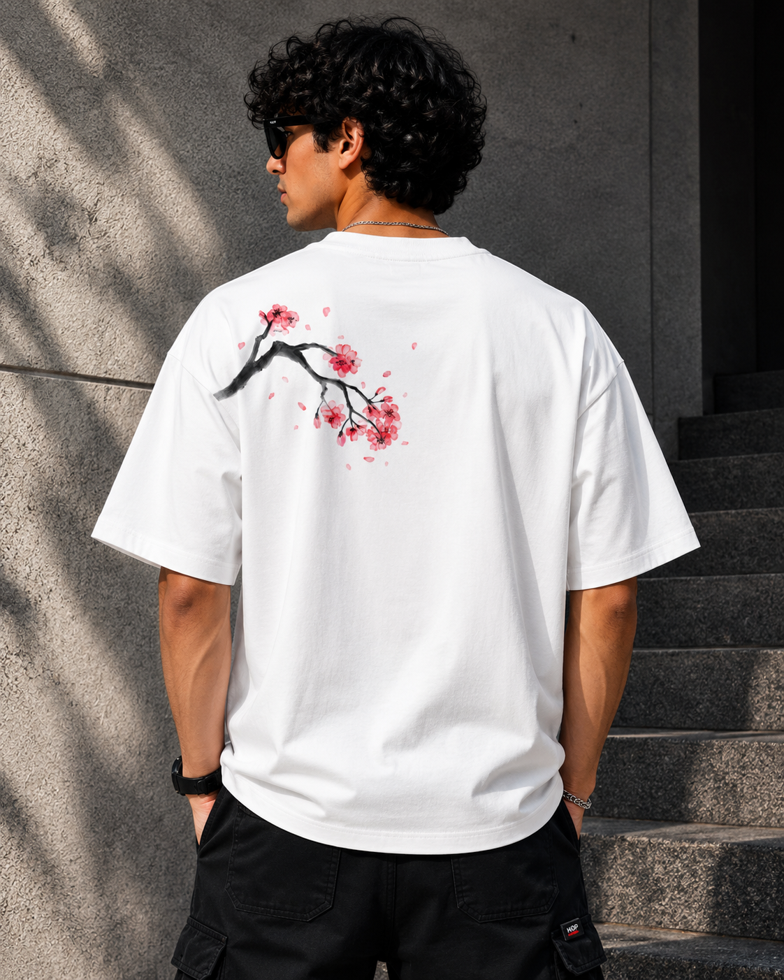 HOP Sakura Oversized Tee