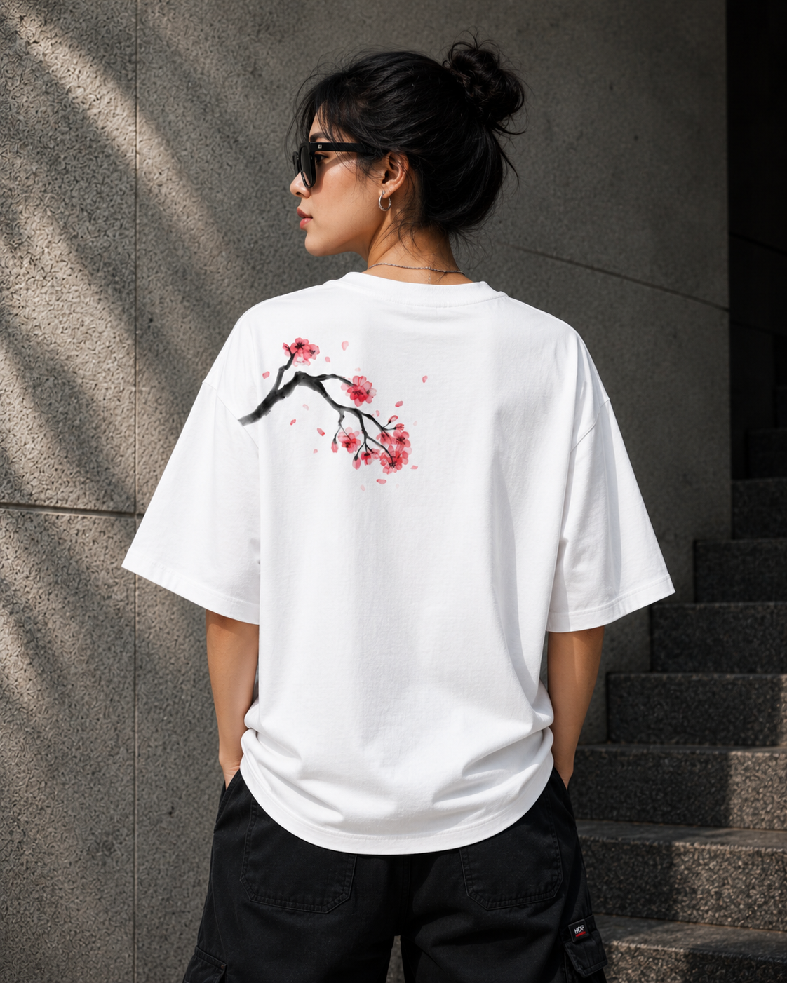 HOP Sakura Oversized Tee