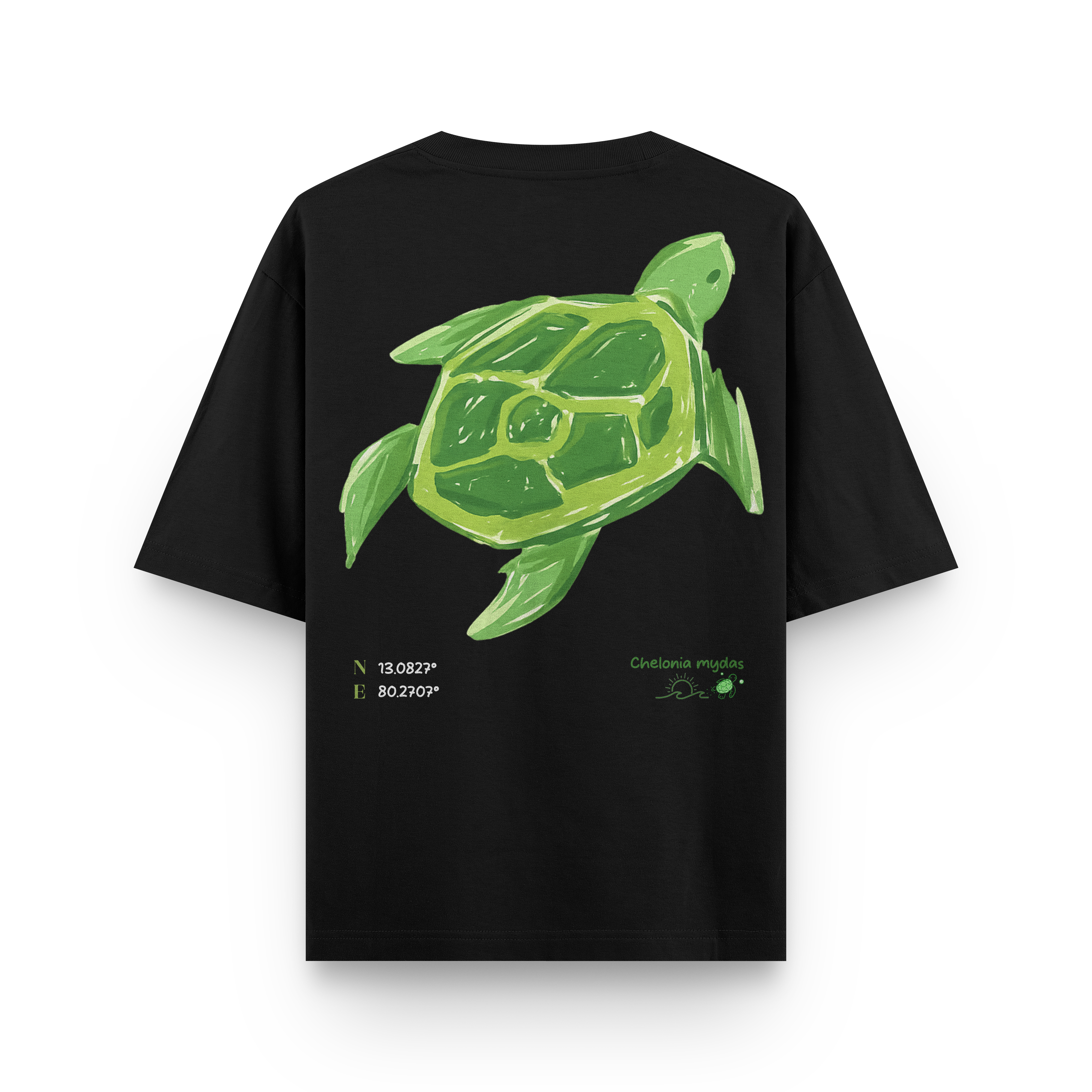 HOP Sea Turtle Oversized Tee