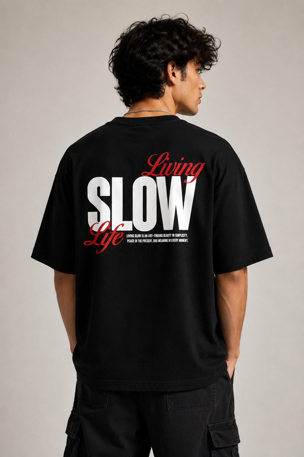 Living Slow Oversized T-Shirt