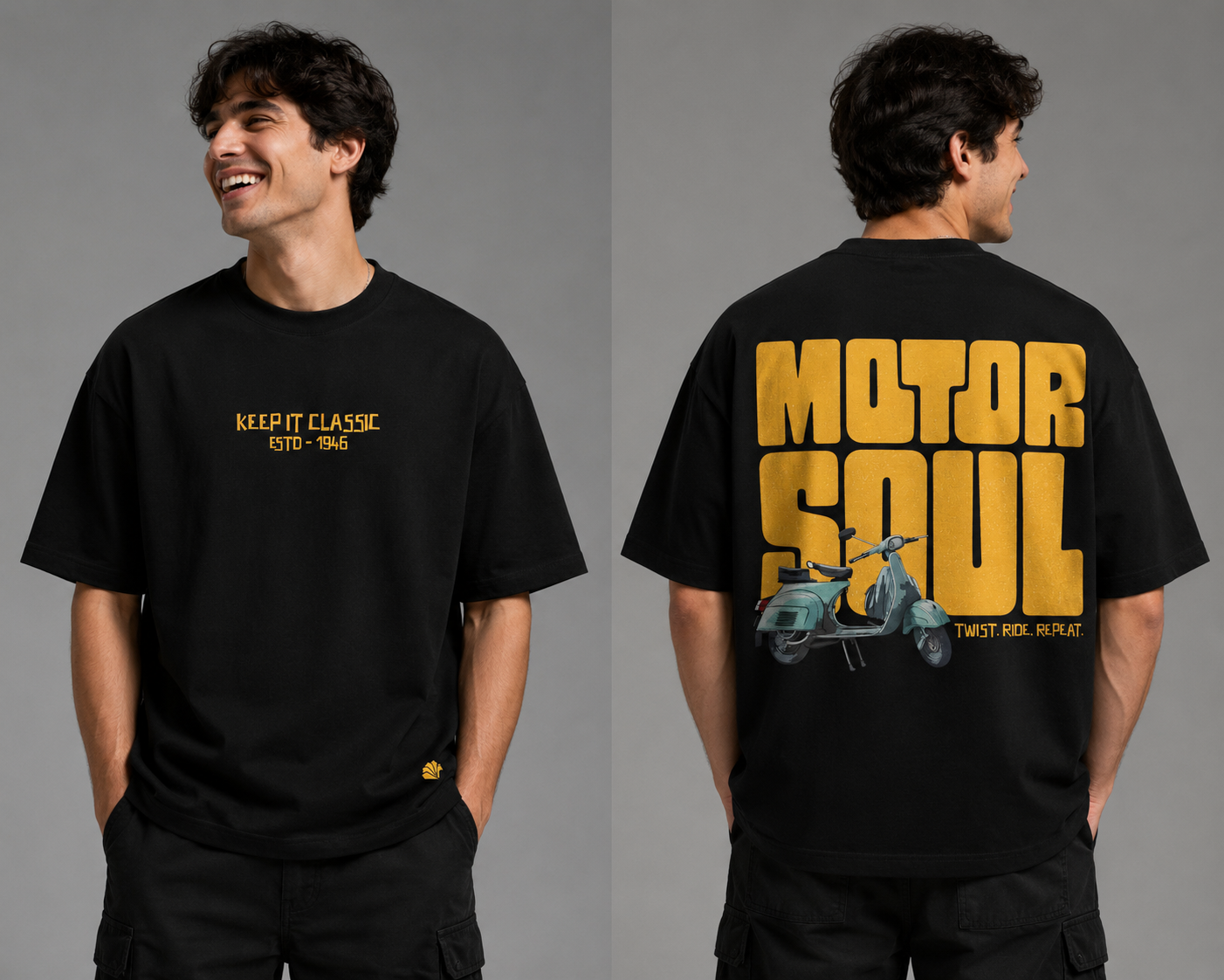 Motor Soul Oversized T-Shirt