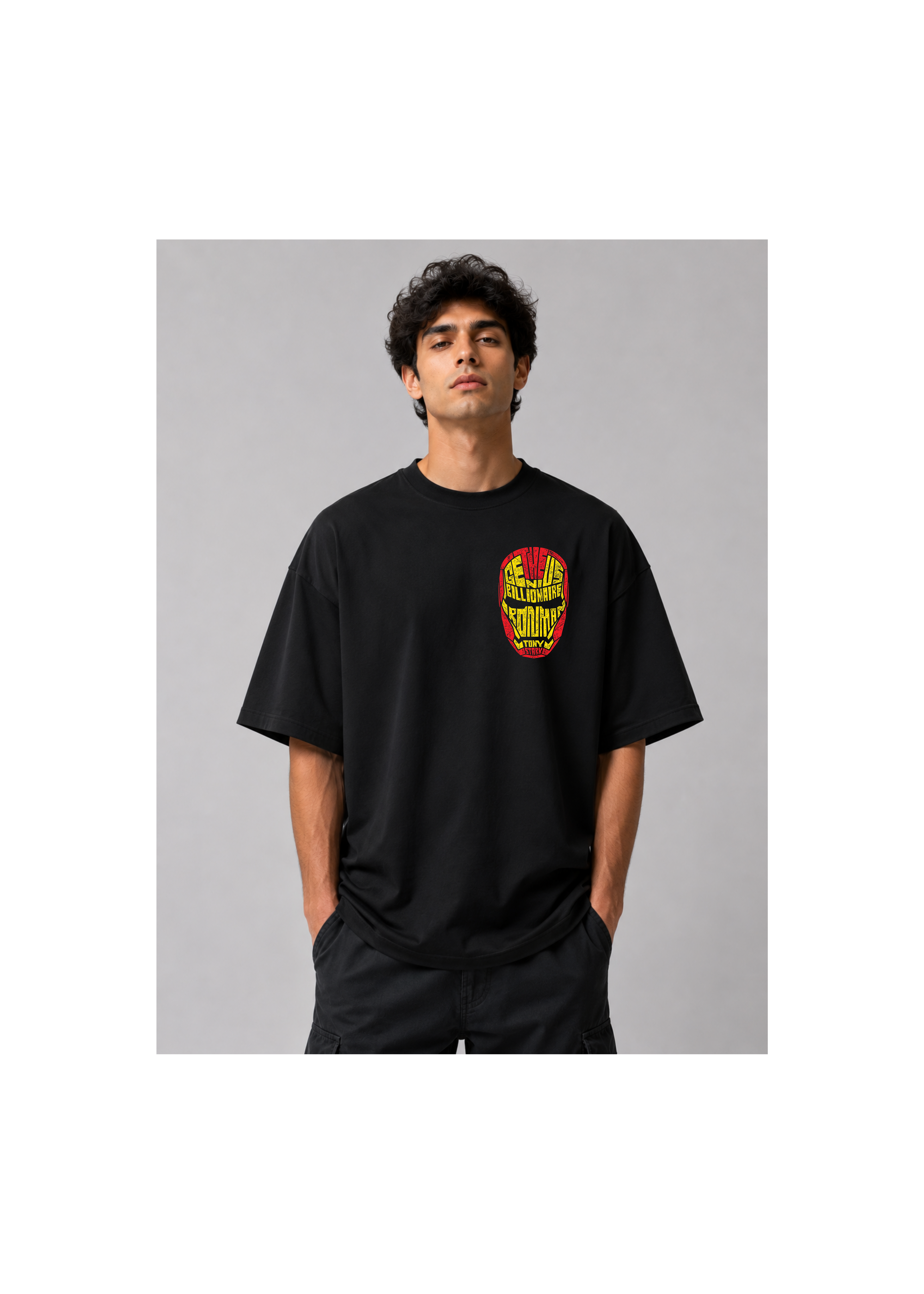 Tony Stark Industries Oversized T-Shirt