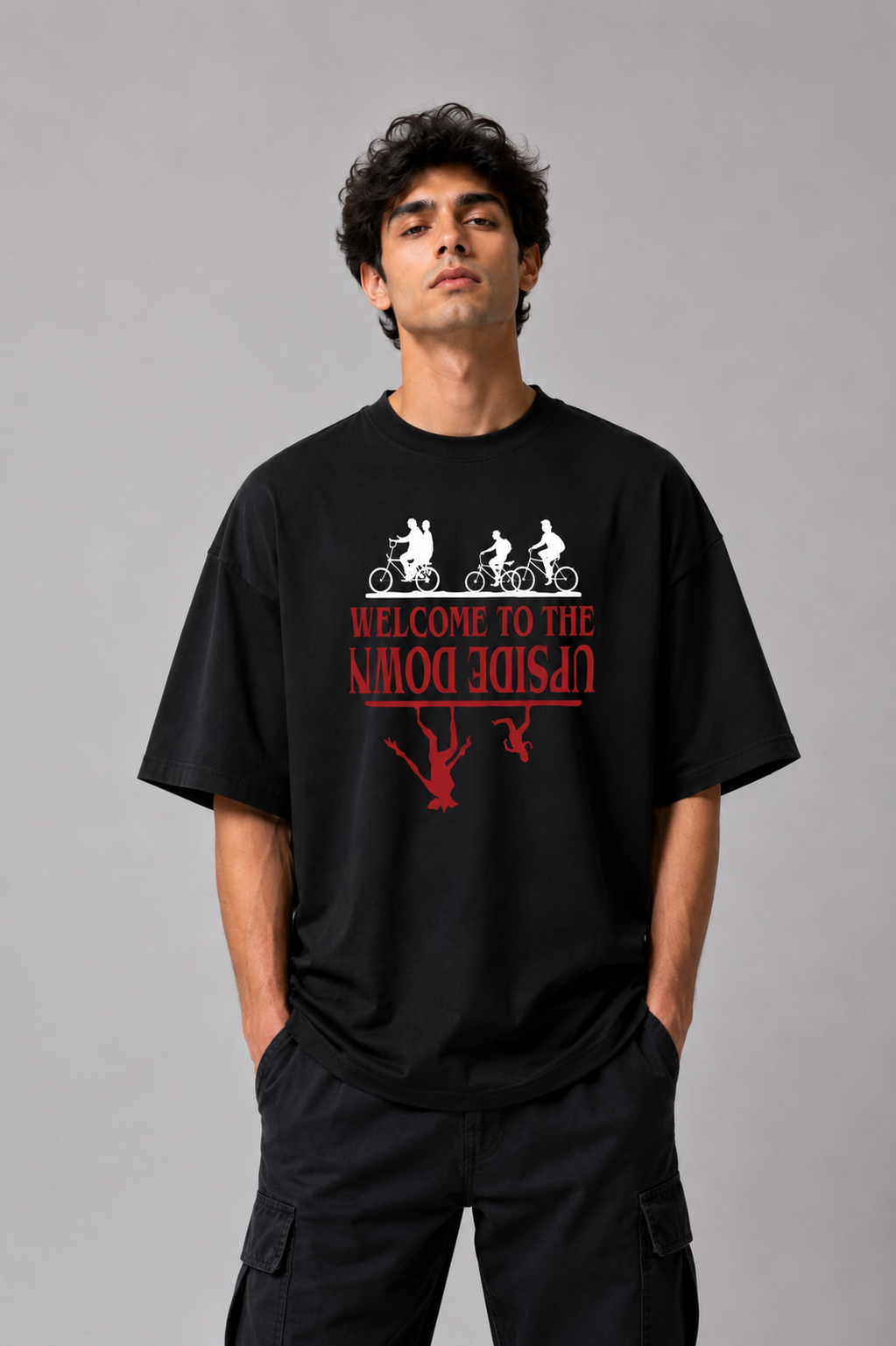 Upside Down Oversized T-Shirt – HOP Originals